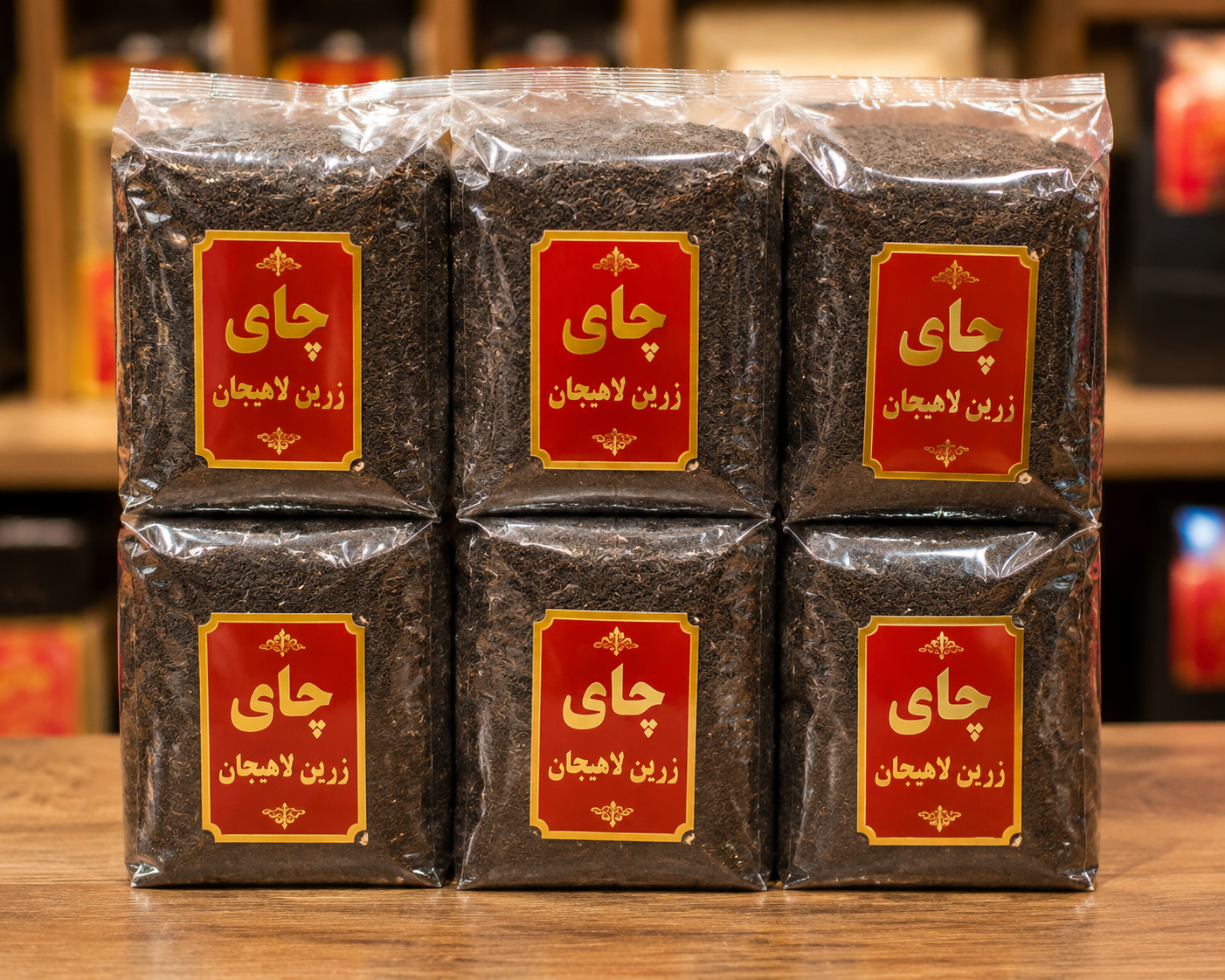 پک اقتصادی ۶ کیلویی چای شکسته بهاره لاهیجان (ویژه ادارات و شرکت‌ها)