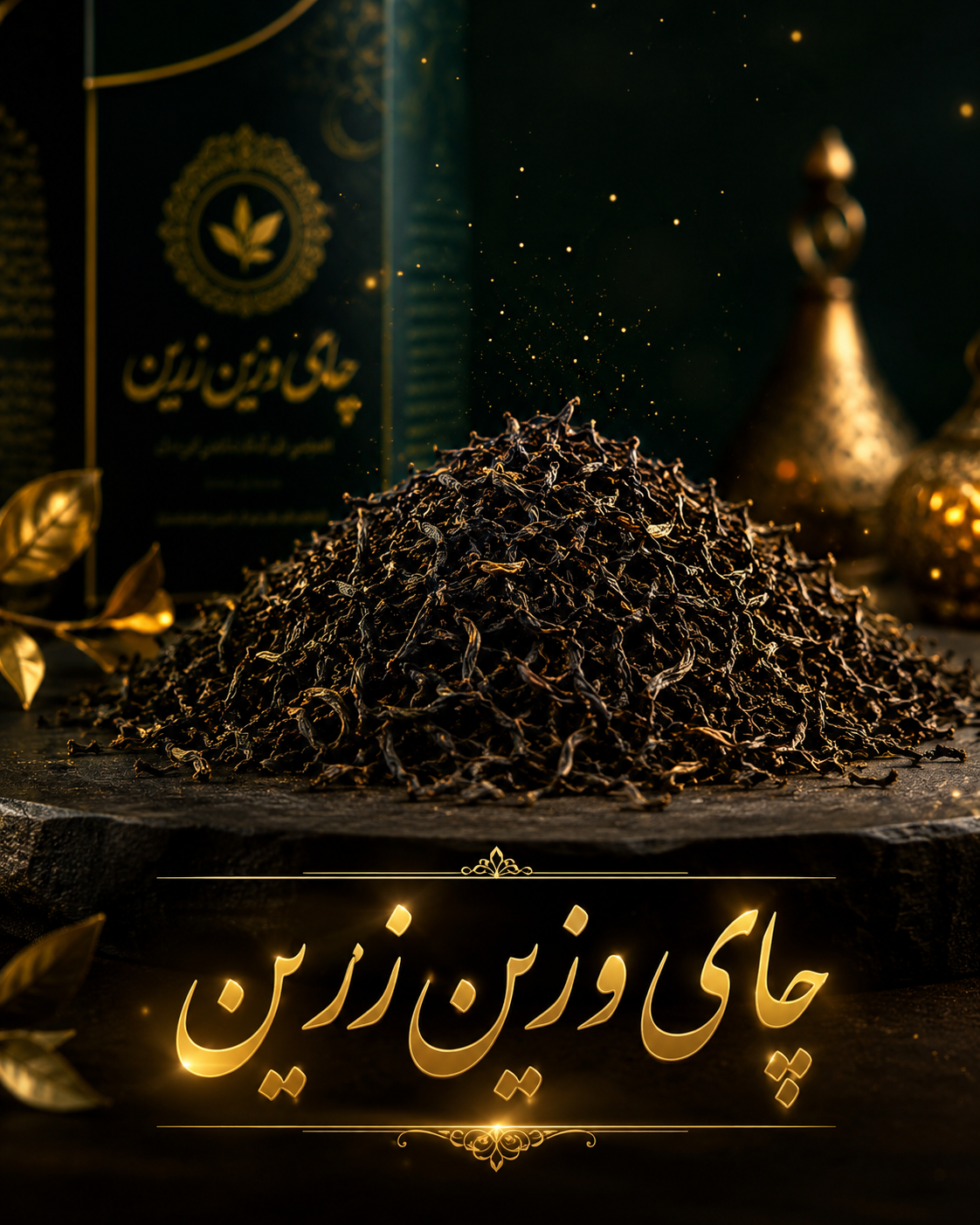 چای سیاه وزین لاهیجان